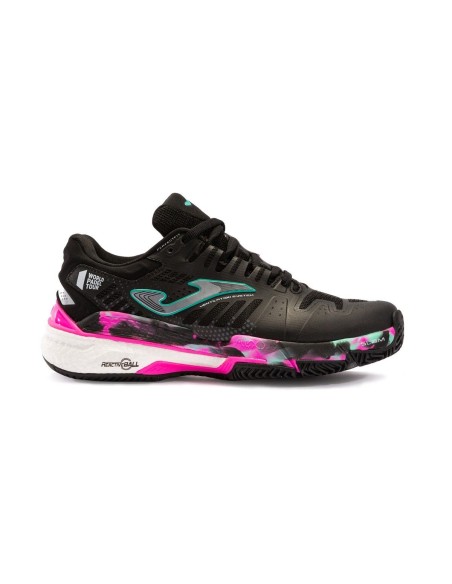 Joma Slam 22 Clay Negro Fucsia Mujer | Ofertas de pádel